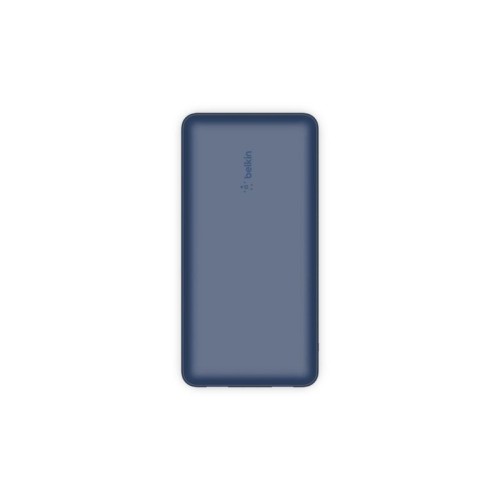 BELKIN POWERBANK (USBX2,TYPE C,20000MAH,15W) - FAST CHARGE (BLUE)