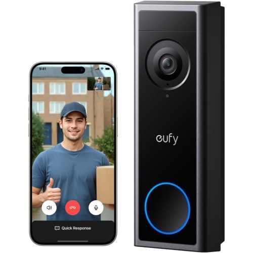 ANKER Eufy Video Doorbell C30 Battery Powered,2K