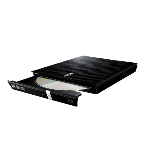 ASUS SDRW-08D2S-U LITE, Slim USB, Black, External