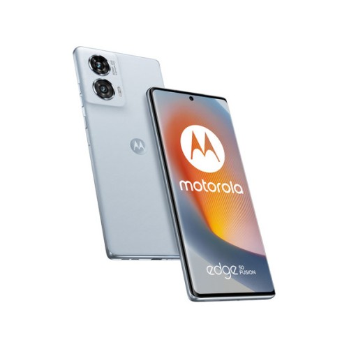 MOTOROLA Smartphone Edge 50 Fusion 6,7'/Snapdragon 7s/8GB/256GB/5G/Android 14/Marshmallow Blue(Vegan Leather)