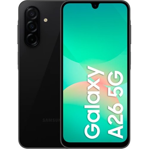 Samsung (A266) Galaxy A26 Dual 5G 128GB 6GB RAM Black
