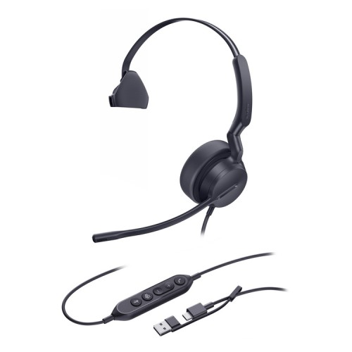 YEALINK HEADSET UH42 MONO USB-C/A WIRED