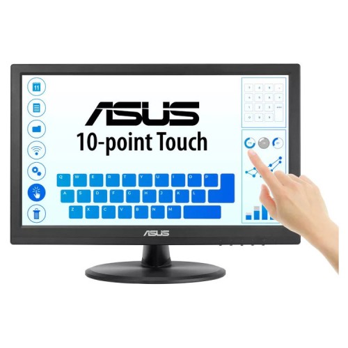 ASUS Monitor ASUS VT169HE, 15.6' Touch 10-point,  FHD, 5ms, 60Hz IPS, HDMI, D-SUB, Eye Care+ Technology, 3YearsW