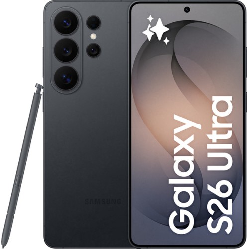 Samsung S948B-DS Galaxy S26 Ultra Dual 5G 512GB 12GB RAM Black