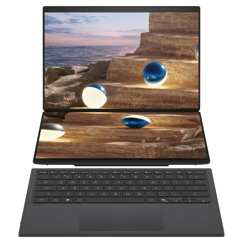 ASUS Laptop Zenbook Duo UX8407AA-OLED-SN109X 14.0' 2880x1800 OLED Touch 120Hz UX9-388H/32GB/2TB SSD NVMe PCIe 4.0/Win 11 Pro/2Y/Moher Gray