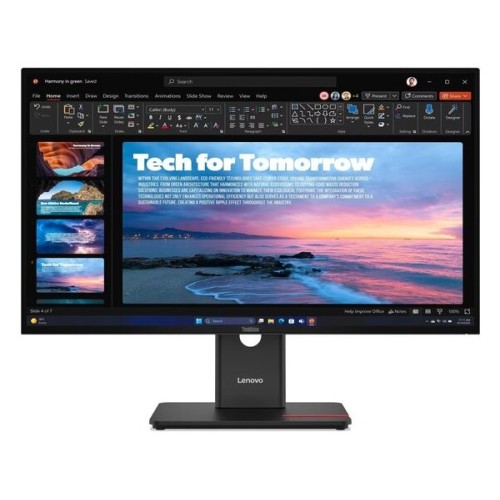 LENOVO Monitor ThinkVision T27QD-40 27' QHD IPS, HDMi, Display Port, Ethernet, Height adjustable, 3YearsW