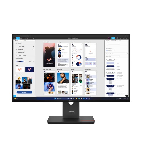 LENOVO Monitor ThinkVision T32UD-40 32' 4K IPS, HDMi, Display Port, USB-C, Ethernet,Height adjustable, 3YearsW