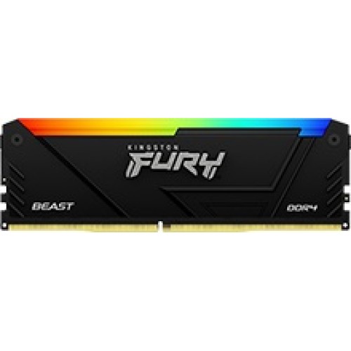 KINGSTON Memory KF436C18BB2AK2/32 FURY Beast Black RGB,  3600MT/s, 32GB, Kit of 2