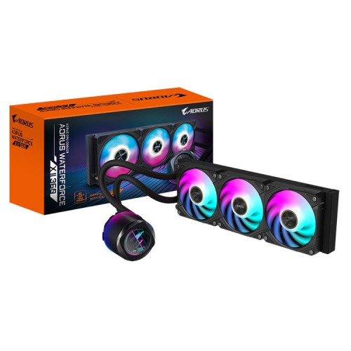 GIGABYTE CPU Cooler Liquid Cooler AORUS WATERFORCE X II  240 ARGB Sync 2 x 120mm