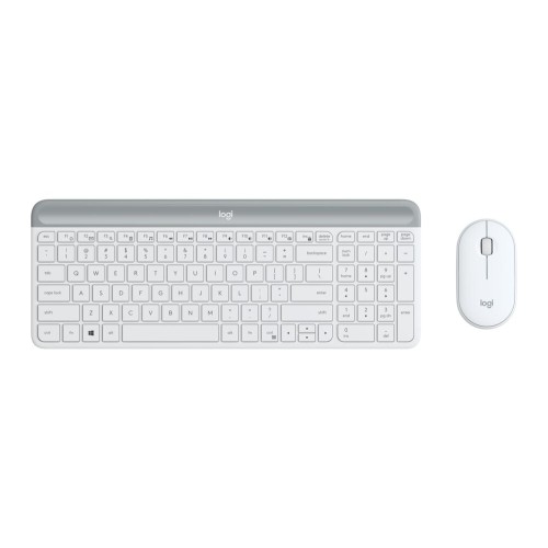 LOGITECH Keyboard/Mouse Wireless MK470 White