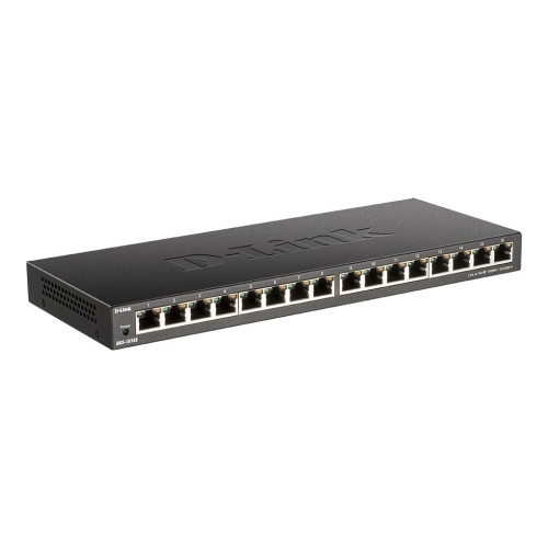 D-LINK Switch DGS-1016S 16-Port Gigabit Unmanaged Switch