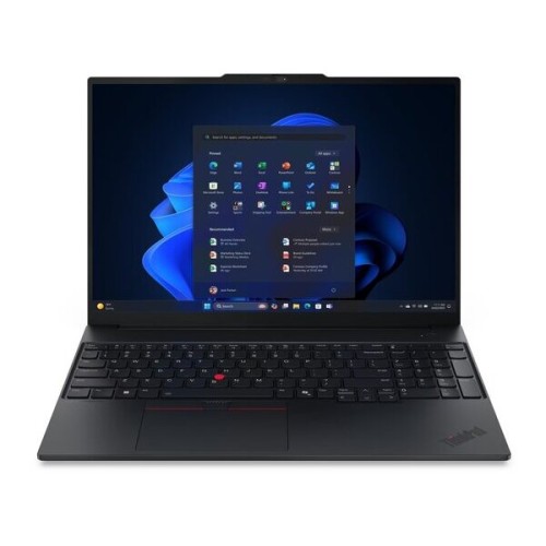 LENOVO Laptop ThinkPad E16 G3 16' WUXGA IPS/Ultra5-225U/16GB/512GB SSD/Intel Graphics/Win 11 Pro/3Y NBD/Black