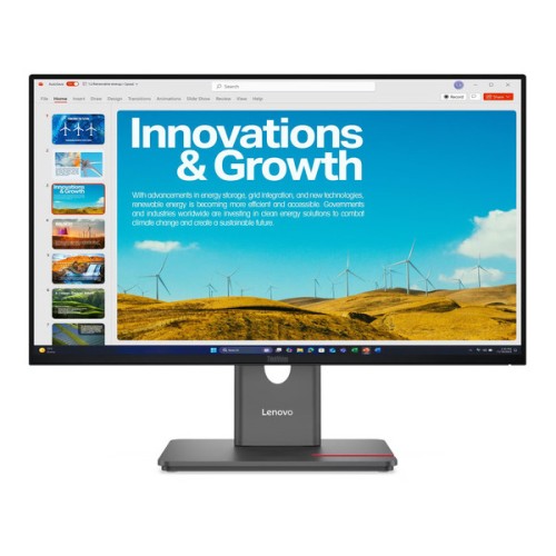 LENOVO Monitor ThinkVision P24QD-40 23.8' QHD IPS, HDMi, Display Port, Height adjustable, 3YearsW