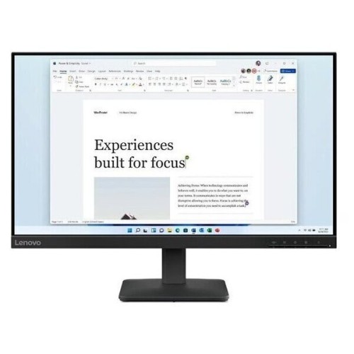 LENOVO Monitor L24-4e 23,8' FHD IPS,HDMi, VGA, 3YearsW